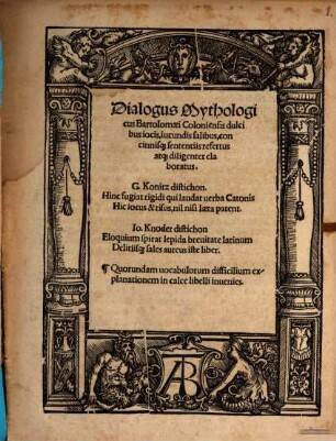 Dialogus mythologicus