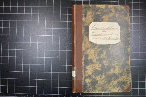 Einschreibebuch für Wiedereinschreibungen (Rückmeldungen), vom SoSe 1927 - Trim. 1941