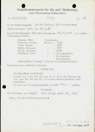 Maier, Erich
