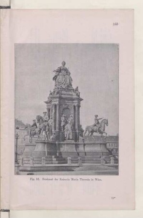 Fig. 52. Denkmal der Kaiserin Maria Theresia in Wien