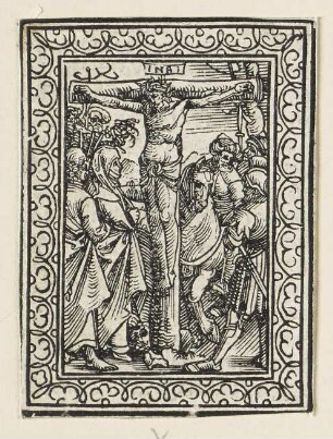 Christus am Kreuz, Blatt 24 der Folge "Passion Christi"