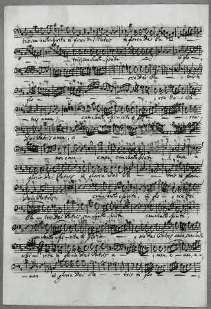Stimmensatz: Cum Sancto Spiritu (T. 9-118), Baß/Chor