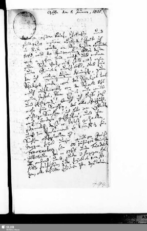 4,161: Briefe Reichard an Böttiger - Mscr.Dresd.h.37,4˚,Bd.161