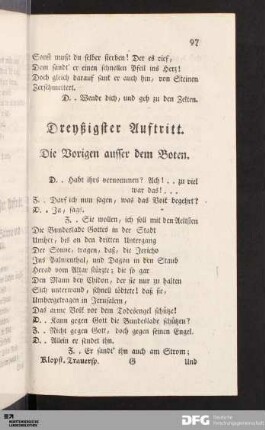 Dreyßigster Auftritt