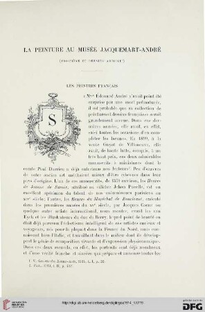 4. Pér. 11.1914: La peinture au Musée Jacquemart-André, 3, Les peintres français