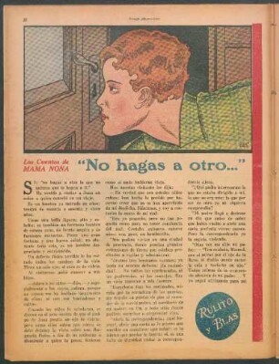 "No hagas a otro..." : Los cuentos de Mama Nona
