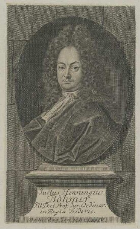 Bildnis des Justus Henningius Böhmer