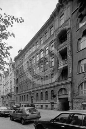 Mietshaus Alberta iela 9 (Albertstraße) in Riga