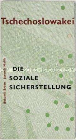 Informationsschrift über die Sozialversicherung in der Tschechoslowakei