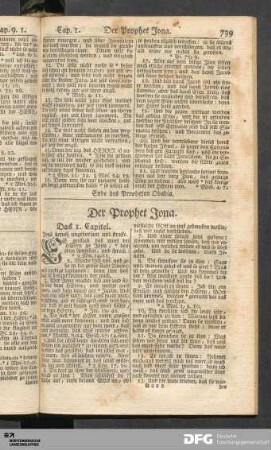 Der Prophet Jona.