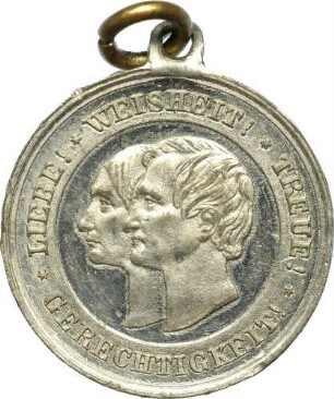 König Johann und Amalie Auguste - Goldene Hochzeit