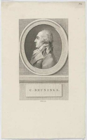 Bildnis des C. Brunings