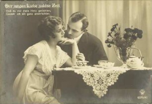 Der jungen Liebe goldne Zeit - Daß du mir mein Herz gestohlen, [...]