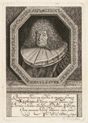 Jobst Christof (II.) Kress, vorderer Duumvir, Obristhauptmann und Vestenpfleger