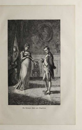 Die Königin Luise mit Napoleon