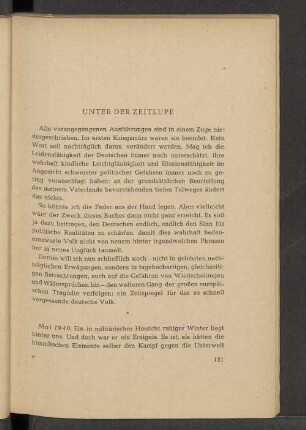 Unter der Zeitlupe
