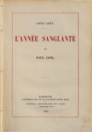 Le Chant Lyrique par Paul Jane