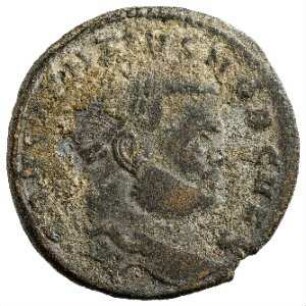 Münze, Follis, 302 - 303 n. Chr.