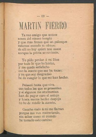 Martin Fierro
