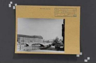 Inselbrücke. Berlin, Mitte, Friedrichsgracht (ab 1969 an dieser Stelle verkürzt)/Märkisches Ufer
