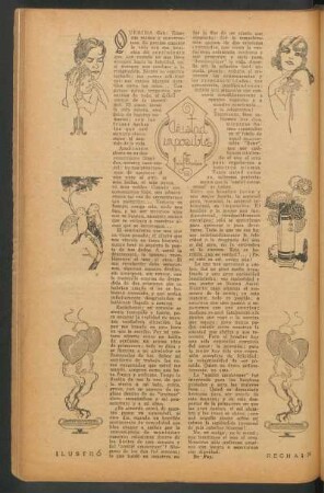 Amistad imposible : Ilustró Rechaín