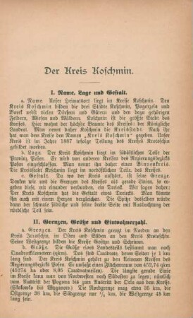 Der Kreis Koschmin