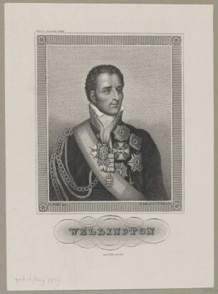 Bildnis des Arthur Wellesley of Wellington