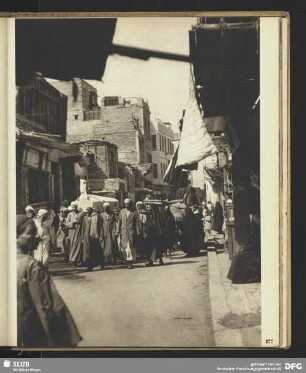 Leichenbegräbnis in den Straßen von Cairo