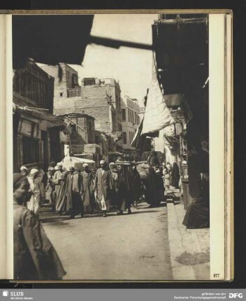 Leichenbegräbnis in den Straßen von Cairo