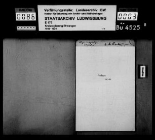 Kult- u. Schulkosten, OA Ellwangen