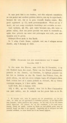 XXXI. Journael van die belegeringe van't fordt Jacarta 1619