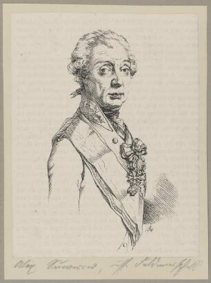 Bildnis des Aleksandr v. Suvorov