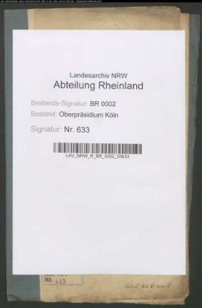Straße von Hilden nach Benrath