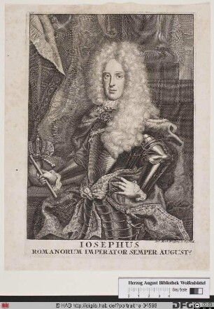 Bildnis Joseph I., römisch-deutscher Kaiser (reg. 1705-11)