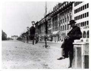 Straßenszene Unter den Linden