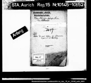 Der praktische Arzt Dr. med. Wilhelm Enno Tilemann aus Emden in Leer und Loquard