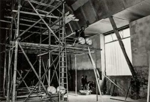 Bau der neuen Turnhalle in Malschwitz 1971 : Twar noweje ćěłozwučowarnje w Malešecach 1971 : Malschwitz / Malešecy