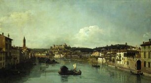 Die Etsch in Verona
