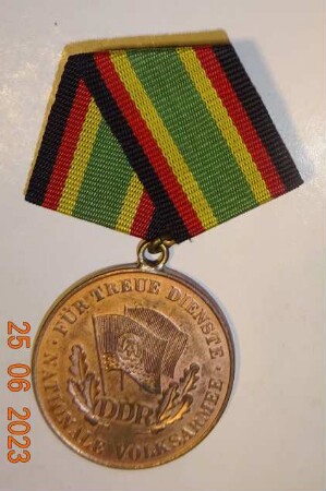 Medaille für treue Dienste in Bronze für 5 Jahre
