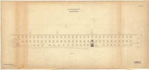 Fick, Roderich; Obersalzberg; SS-Kaserne mit Mannschaftsgebäude, Wirtschaftsgebäude, Exerzierhaus, Kasernenhof, Turnhalle - Mannschaftsgebäude (Ansicht)
