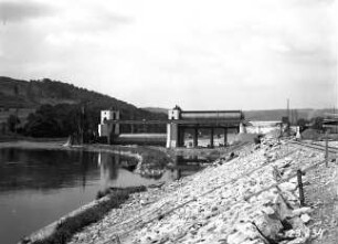 Böschungsstabilisierung oberstrom Kraftwerk Neckarzimmern