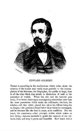 Memoir of Edwad Gilbert