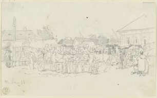 Pferdemarkt in Ungarn