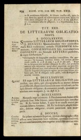 Tit. XXII. De Litterarum Obligationibus