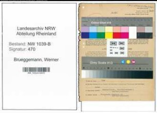 Entnazifizierung Werner Brueggemann , geb. 27.08.1908 (Firmeninhaber)