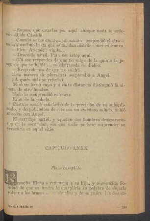 Capítulo LXXX - Plazo cumplido