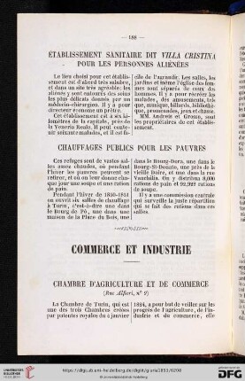 Commerce et industrie