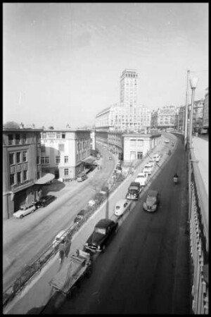 Lausanne: Rampe am Grand Pont