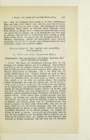 1) 1813 und 1814: Napoleons Sturz