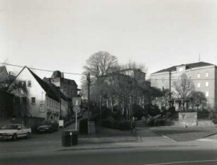 Mittweida.Technikumplatz. Ansicht mit Technikum und Fachhochschule (1867)